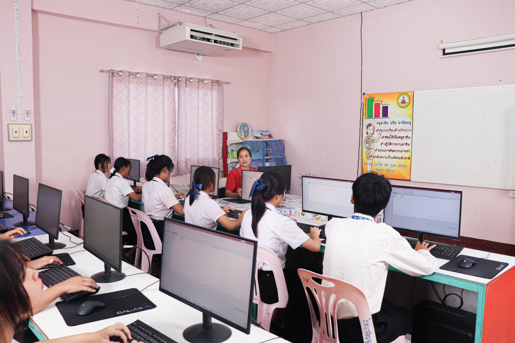 การเรียนการสอน เทคโนโลยีธุรกิจดิจิทัล ปวส.