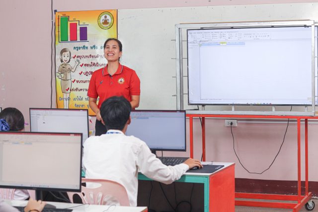 บรรยากาศการเรียนการสอน สาขาเทคโนโลยีธุรกิจดิจิทัล